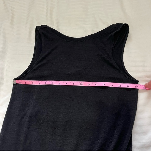 Aritzia Wilfred Izabel Scoop Back Sleeveless Knit Romper Black size XSmall - Picture 14 of 15